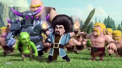 Clash Of Clans Animation and Competition (LAVA PUP ADD) HD (1080p)