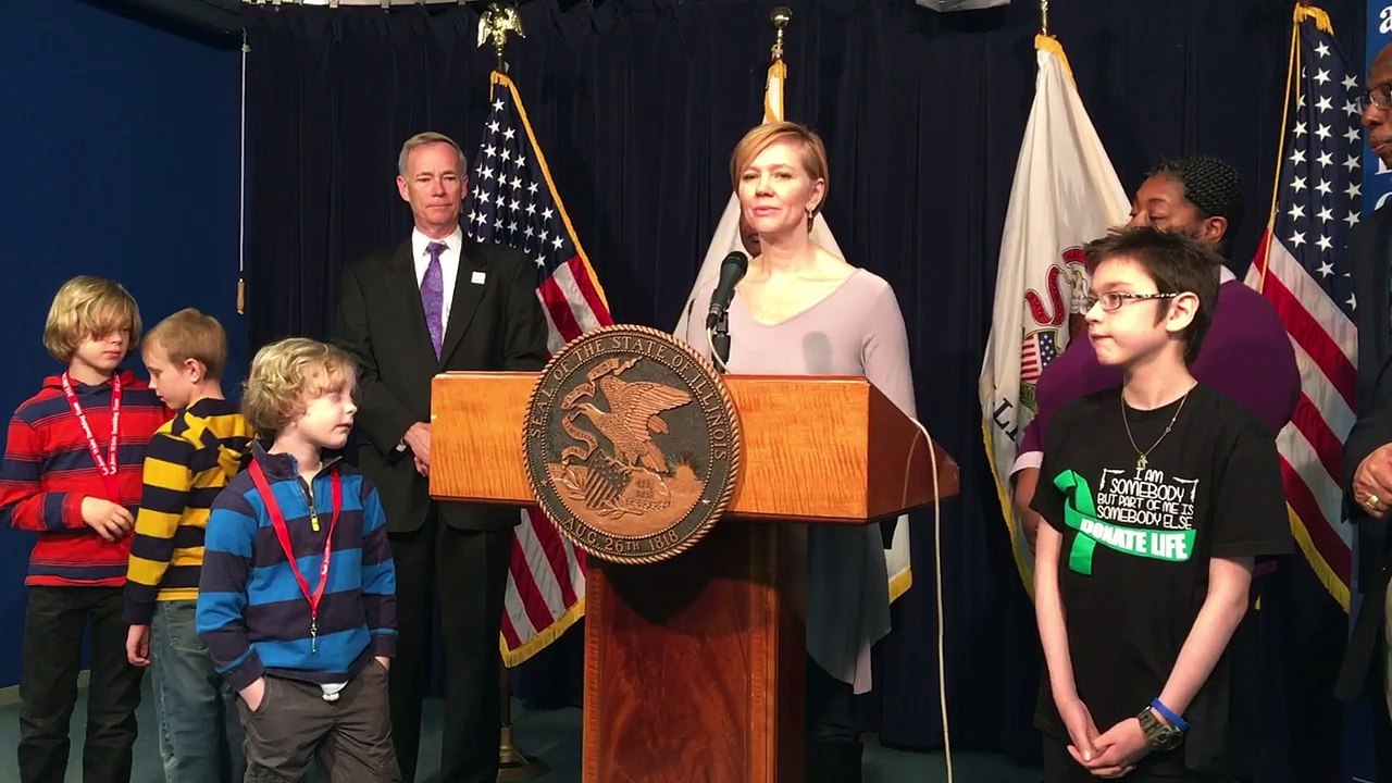 Illinois organ tissue donor campaign