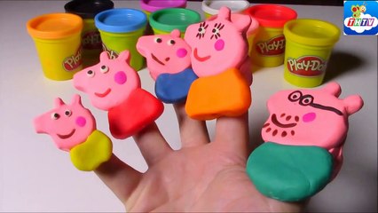 La famille des doigts Peppa Pig - Finger Family en francais
