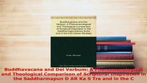 Download  Buddhavacana and Dei Verbum A Phenomenological and Theological Comparison of Scriptural Free Books