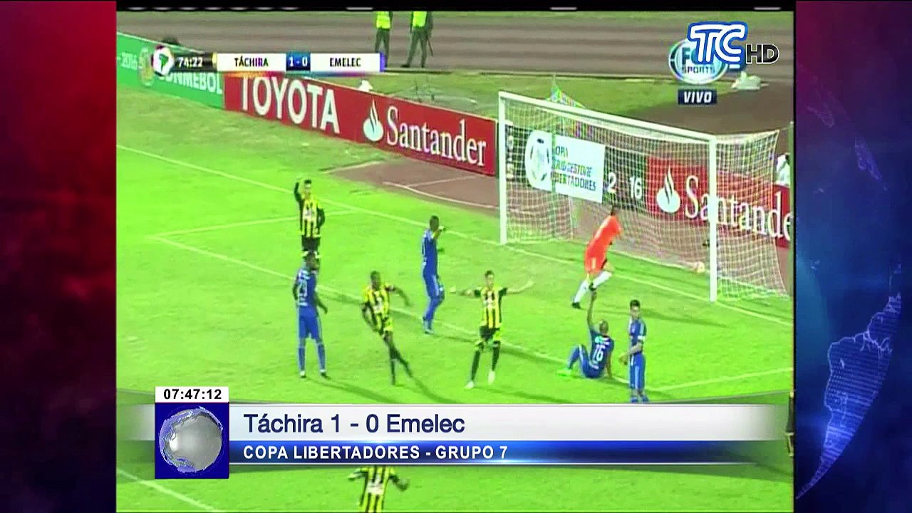 Emelec eliminado y Liga al borde de la eliminación en Copa Libertadores
