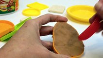 Play-Doh Picnic Bucket How to make playdough sandwich Playdoh Picnic Bucket Hasbro Toys Part 4