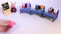 PEPPA PIG PLAY DOH CRAFTS HOW TO MAKE PLAYDOUGH PEPPA PIG PLASTILINA TOYS Part 1