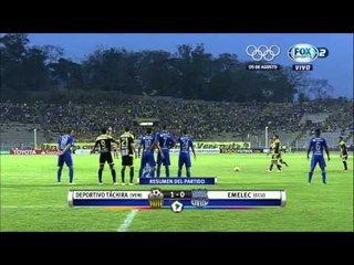Deportivo Táchira 1 - 0 Emelec