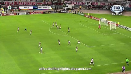 2-0 Ignacio Fernandez Goal HD - River Plate 2-0 The Strongest - Copa Libertadores 06.04.2016