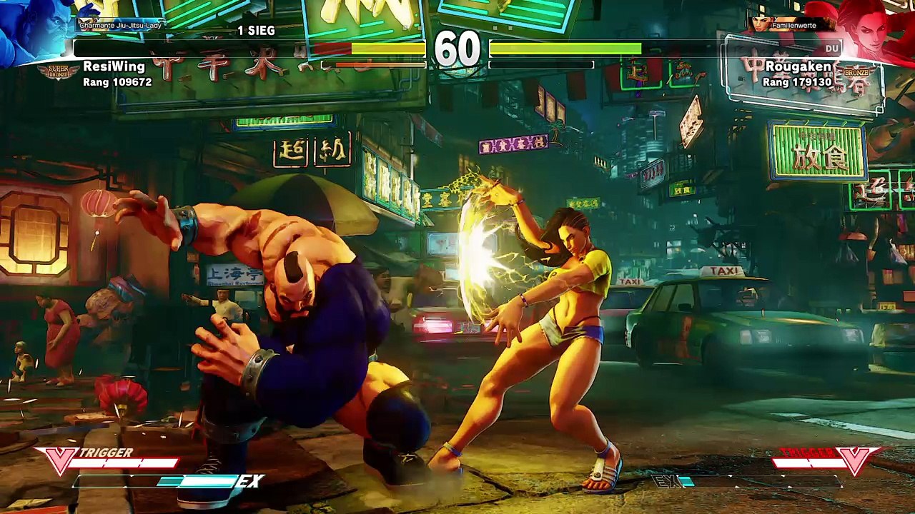 SFV: Zangief vs Laura