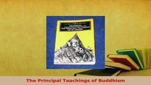 Download  The Principal Teachings of Buddhism  EBook