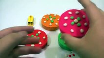 PLAY DOH KINDER COOKIE!!!  cars toys kinder surprise eggs peppa pig español vs minions