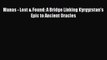 Read Manas - Lost & Found: A Bridge Linking Kyrgyzstan's Epic to Ancient Oracles Ebook Free