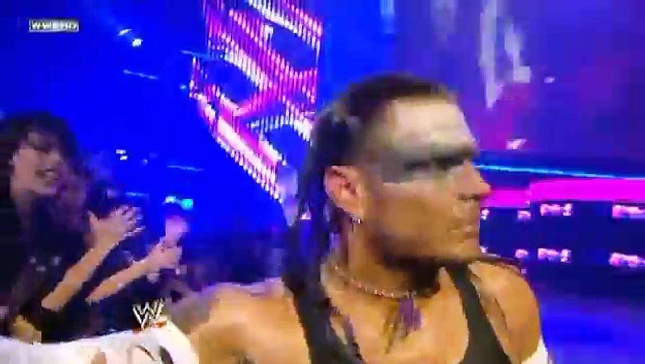 Jeff Hardy vs Rey Mysterio vs Chris Jericho vs Kane