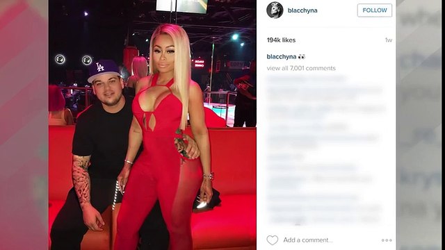Rob Kardashian & Blac Chyna Drop Engagement Bomb While The Kardashians Are On Vacation (1)