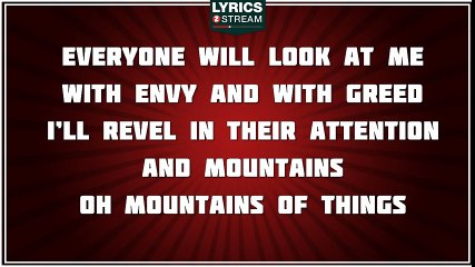Mountains O' Things - Tracy Chapman tribute - Lyrics