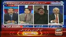 Sabir Shakir ke sawal ka jawab dene se Sheikh Rasheed ne inkar kardia