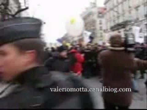 Ambiance manifestation Ilan Halimi