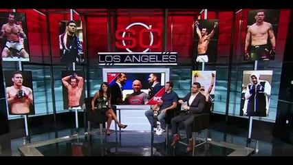 Rockhold & Weidman Sit Down Face To Face In An Intense Interview!