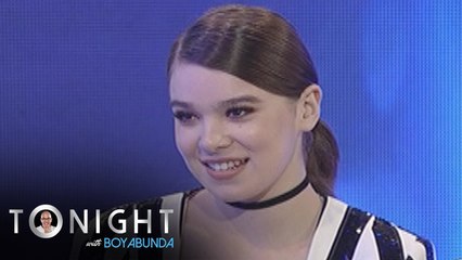 TWBA: Hailee Steinfeld feels at home