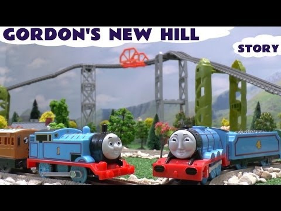 Thomas & Friends Story New Trackmaster Track Gordon's Hill Thomas Accident Crash Toy Train