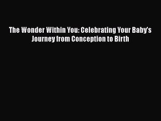 Read The Wonder Within You: Celebrating Your Baby's Journey from Conception to Birth Ebook