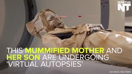 This Momma Mummy And Her Baby Are Getting Virtual Autopsies