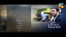 Zindagi Tujh Ko Jiya Episode 28 Promo HUM TV Drama 6 April 2016