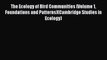 Download The Ecology of Bird Communities (Volume 1 Foundations and Patterns)(Cambridge Studies