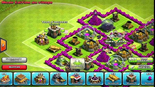 Clash Of Clans-Village farm HDV 8 [FR]