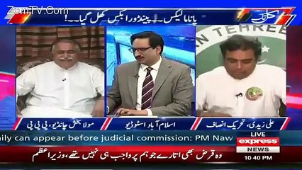 Javed Chaudhry Badly Taunting On Mussadiq Malik