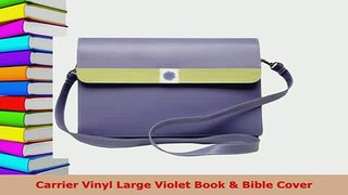Download  Carrier Vinyl Large Violet Book  Bible Cover  Read Online