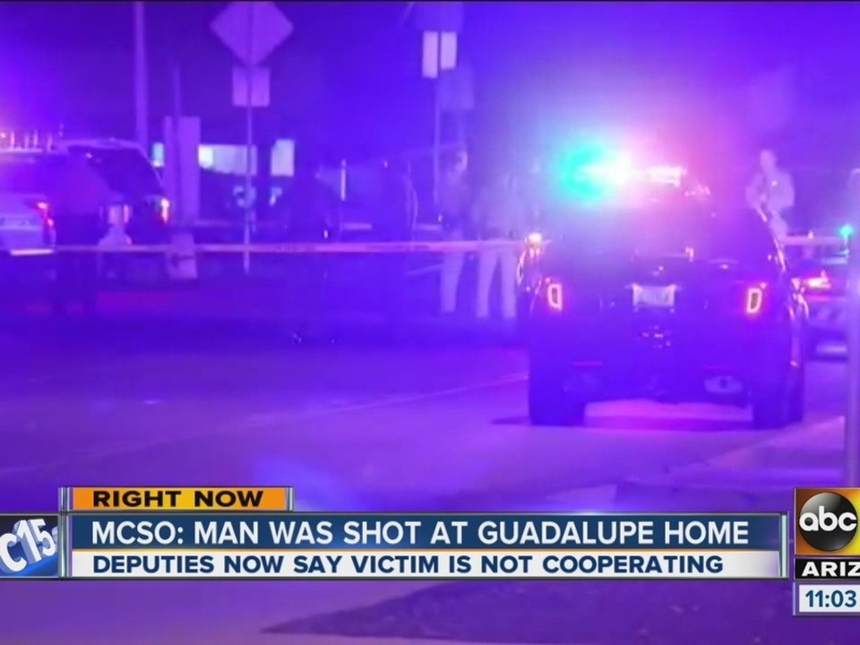 Man shot at Guadalupe home