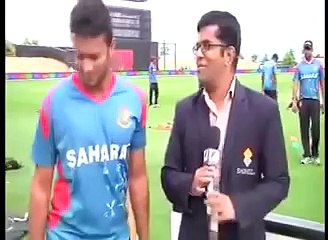 সাংবাদিকদের সাথে এই কেমন আচরন সাকিব-তামিমদের!!!