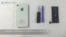 Tutoriel comment changer la batterie d'un iPhone 4S (world-itech.com)