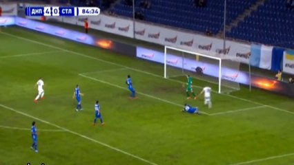 Denys Vasin GOAL - Dnipro 4-1 Stal Dniprodzerzhynsk 06.04.2016