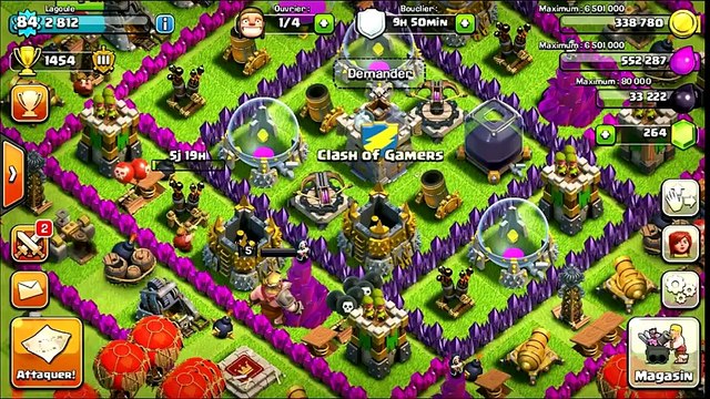 Clash Of Clans-Guerre des clans #3 (Clash Of Gamers vs LiquidDreams)