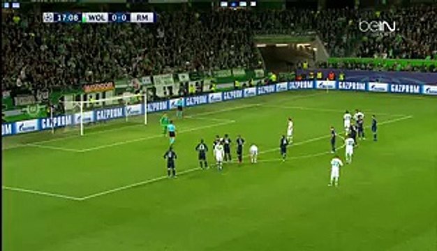 Ricardo Rodriguez Goal HD - Wolfsburg 1-0 Real Madrid - 06-04-2016