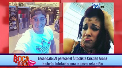 Al parecer el futbolista Cristian Arana habría iniciado una nueva relación