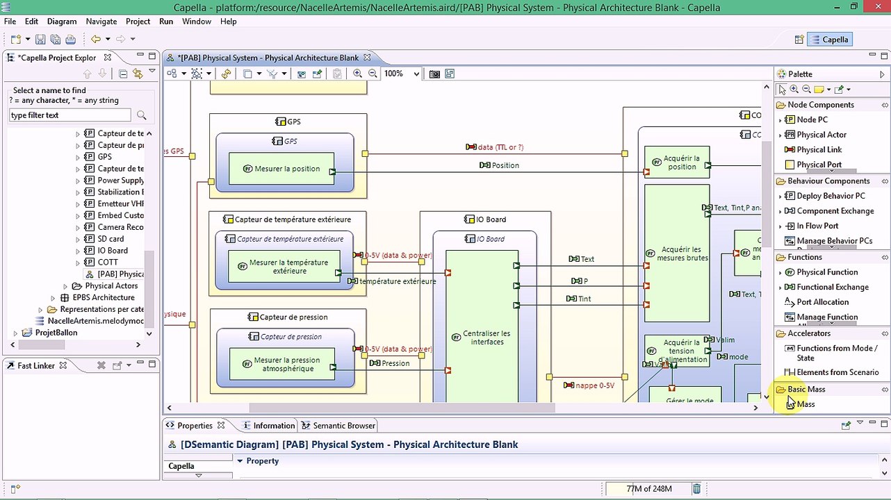 Tutoriel Capella - Les Point de Vue - ViewPoint - Mass - FR