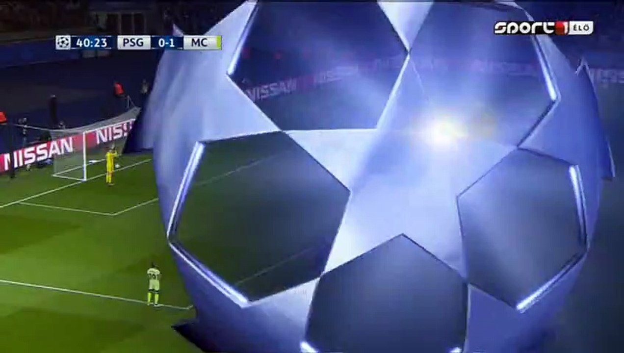 Zlatan Ibrahimovic Goal HD - PSG 1-1 Manchester City - 06-04-2016
