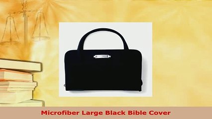 Download  Microfiber Large Black Bible Cover Free Books