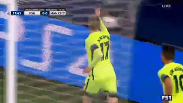 45' Goals & Highlights HD | PSG 1 - 1 Manchester City 6-4-2016 Champions League