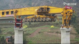 large truck bridge builder