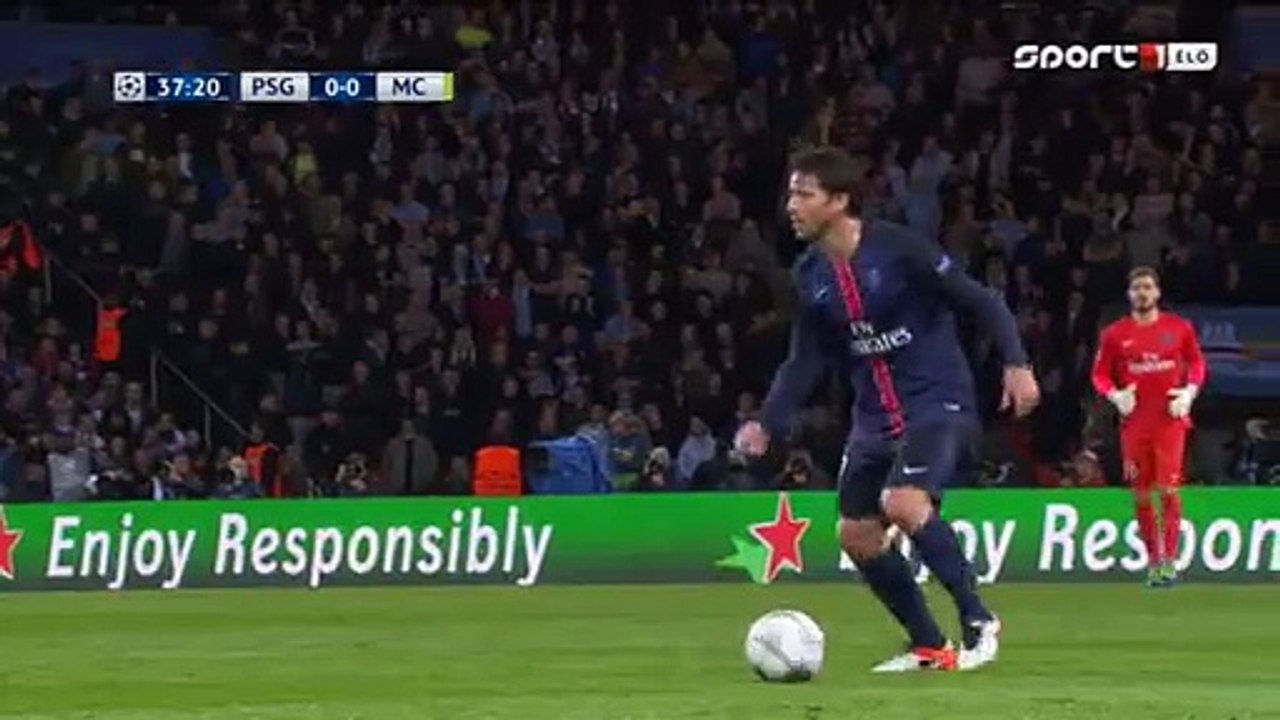 Half Time Goals - PSG 1-1 Manchester City - 06-04-2016