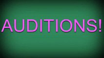 AUDITIONS FOR SEVEN SHINING STARS