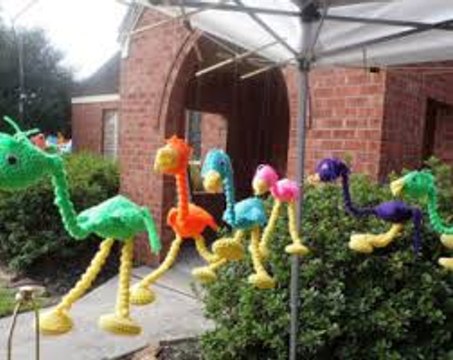 Drunk Puppets Dancing Merengue at the Dominican Festival in Washington Heights New York