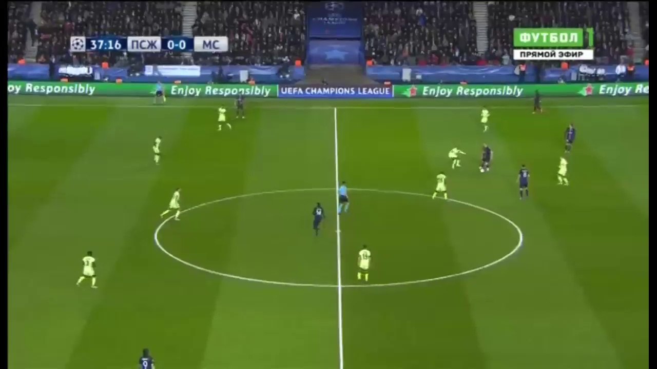 PSG 1 - 1 Manchester City Half Time All Goals and Full Highlights 06.04.2016 HD