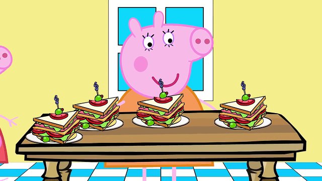 Свинка Пеппа. Новые серии. Папа Свин застрял в машине! Peppa Pig.