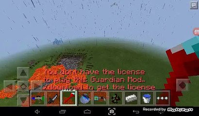 Minecraft pe mod showcase:lord of rings