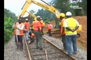 RTG-Oyana : démarrage de la réhabilitation  de la voie ferrée