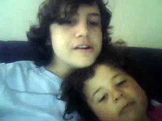 She discovered the webcam feature