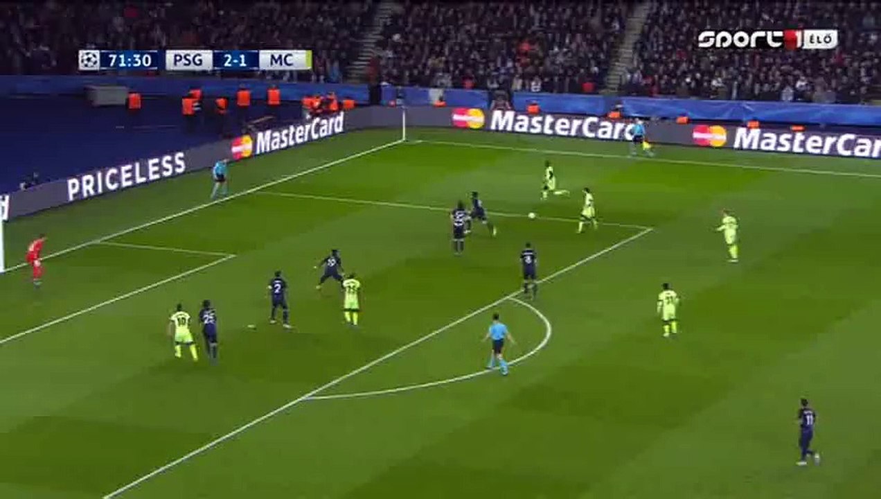 Fernandinho Goal HD - PSG 2-2 Manchester City - 06-04-2016