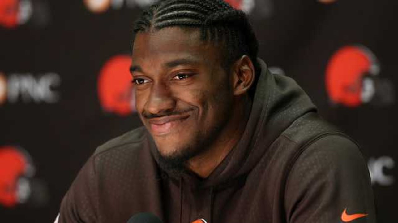 Browns Introduce Robert Griffin III